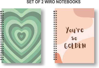 Radhikawold Dot grid notebooks A3 Diary Dot grid 40 Pages