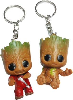 sky enterprises Groot 3D action figure keychain

Ki ki Key Chain