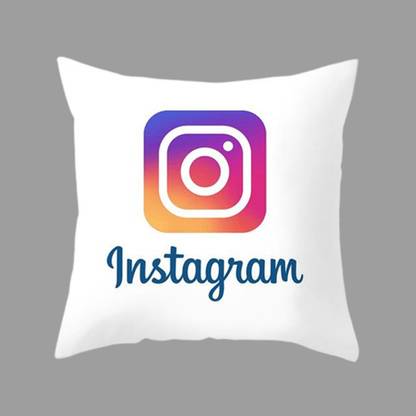 Nitsha Instagram Pillow Polyester Fibre Quotes Baby Pillow Pack of 1