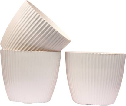The GardenShopee Plastic planter pots for garden and indoor use/plant pots/plastic pots Plant Container Set