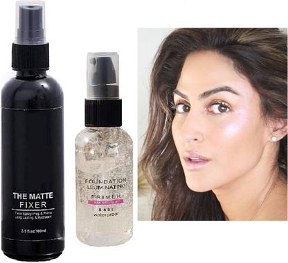 GFSU BEST FACE PRIMER WITH MATTE FINISH MAKEUP FIXER SPRAY MAKEUP COMBO Primer  - 130 ml