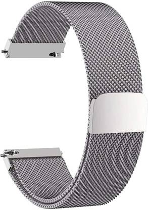 Speeqo 19MM Metal Magnetic Watch Belt For Noise Colourfit Pro 2 & Boat Storm Watch Band Smart Watch Strap