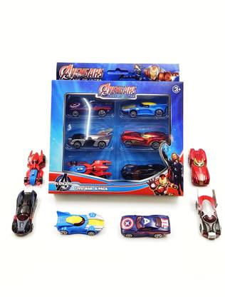 MABS Avengers Ultron Car Set Pack Of 6 Cars (PREMIUM QUALITY))