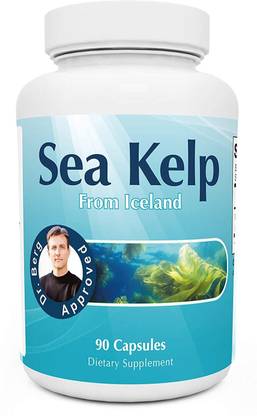 Dr. Berg's Nutritionals Organic Sea Kelp Supplement (90 Capsules)