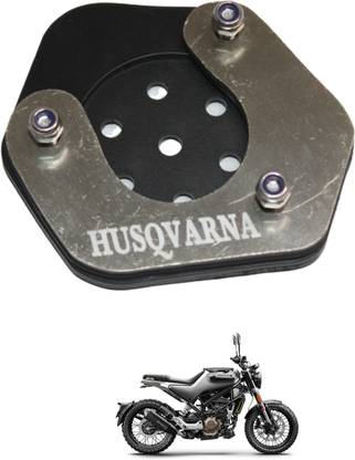 OBEROI'S TRADERS Premium Stainless Steel Side Stand Extender Compatible with/for Husqvarna Svartpilen 250/ Vitpilen 250 Bike Crash Guard