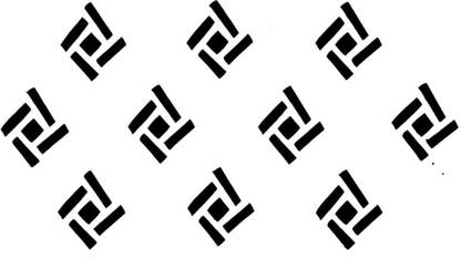 Comet Busters Indian Black Bindi (BV417) Forehead Black Bindis