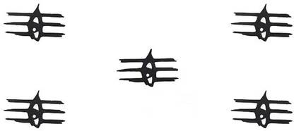 Comet Busters Mahankal Traditional Black Bindi (BV394) Forehead Black Bindis