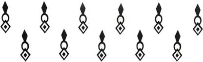 Comet Busters Traditional Black Bindi (BV431) Forehead Black Bindis