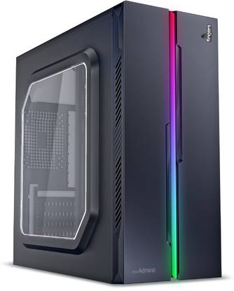 FINGERS RGB-Admiral Full ATX Cabinet with USB 2.0 and USB 3.0 Ports Compatible with Computer