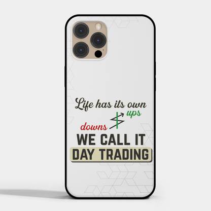 The Future Stop Back Cover for iPhone 11Pro Max, Aesthetic Protective Phone Case With Tempered Glass Back, Sleek Design