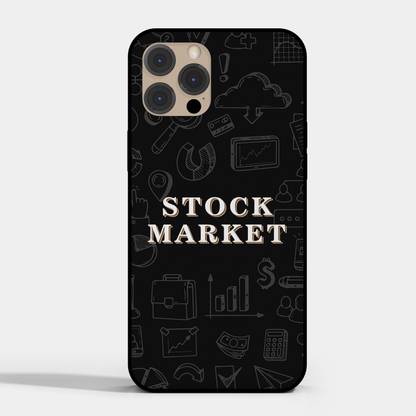 The Future Stop Back Cover for Stock Market Case, Aesthetic Case For iPhone 11, Protective Cover With Tempered Glass Back