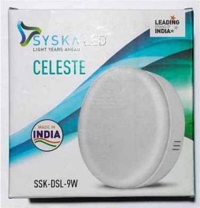 Syska Surface led 9w Round SSK-DSL-9W-6500K Recessed Ceiling Lamp