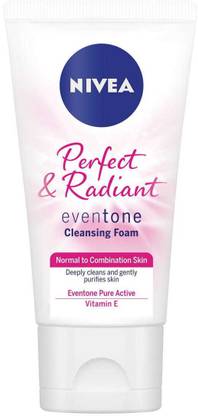 NIVEA PERFECT & RADIANT CLEANSING FOAM FACE WASH Face Wash