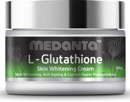 MEDANTA L- Glutathione Face Cream for Skin Whitening, Brightening & Anti Ageing