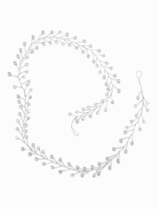 VAGHBHATT Headdress Hair Clip Headband Hair Vine Headpiece Hair Accessories Wedding Tiara Hair Chain
