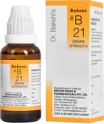 Bakson # B-21 (Strength Drops) Drops