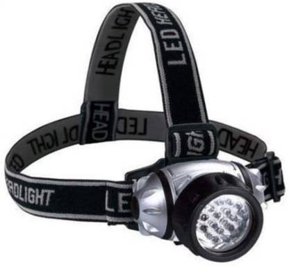 DSTECHBAR 12 LED Headlight Waterproof Flash Light Torch Adjustable Strap Headlamp LED Headlamp