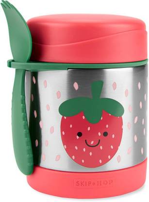 स्किप हॉप Strawberry red 1 कंटेनर लंच बॉक्स