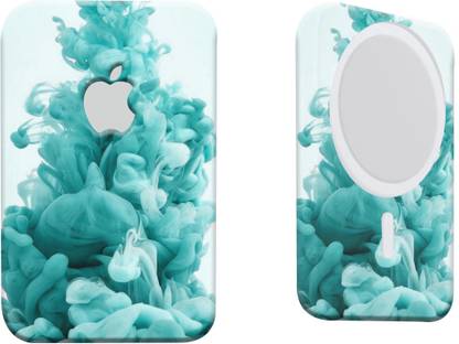 Mclaxa Green Smoke,Skin With Back,Sides And Front Skin Guard, Apple MagSafe Battery Pack Mobile Skin