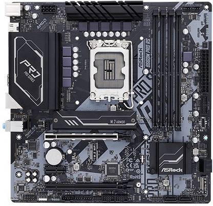 ASRock B660M Pro RS LGA 1700Socket Micro-ATX Intel B660 Chipset DDR4 Motherboard for Desktop