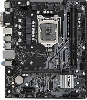 ASRock H510M-HDV/M.2 LGA 1200Socket Micro-ATX Intel H510 Chipset DDR4 Motherboard for Desktop
