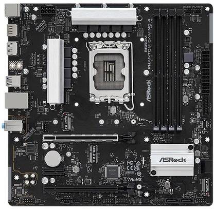 ASRock B660M Phantom Gaming 4 LGA 1700Socket Micro-ATX Intel B660 Chipset DDR4 Motherboard for Desktop