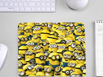 InkWynk Animated Movie Characters Group Designer Rubber Grip Student Non Slip Base Mousepad