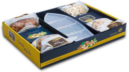 MEVABITE Cherish Moments Giftbox | Dry Fruits Giftbox | Healthy Gifting Almonds