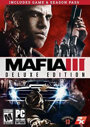 Mafia 3 PC DVD (Offline Only) Complete Games (Complete Edition)