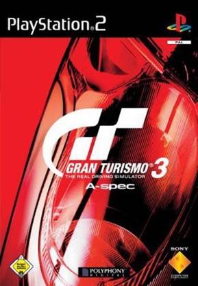 Techglow Gran Turismo 3FULL GAME PLAYSTATION 2 in dvd video game (techglow)