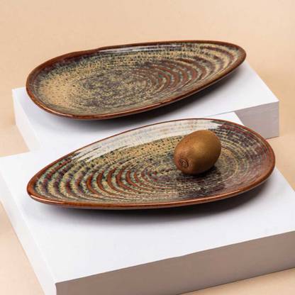 Aravalii AUBURN ENERGY CERAMIC PLATTER Tray