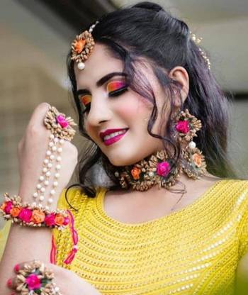 Siddhivinayak Fabric Jewel Set