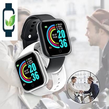 Y2H Enterprises SA296(Y68) PRO FITNSESS TRACKER BLUETOOTH SMART WATCH BLACK(PACK OF 1) Smartwatch