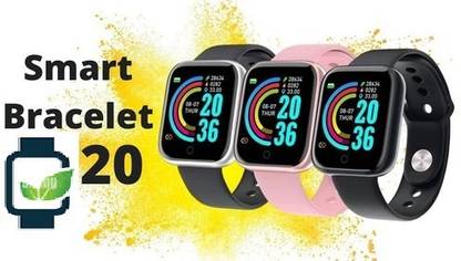 Stybits AO98(D20) PRO MAX MULTI FACES STEP COUNTSMART WATCH BLACK(PACK OF 1) Smartwatch