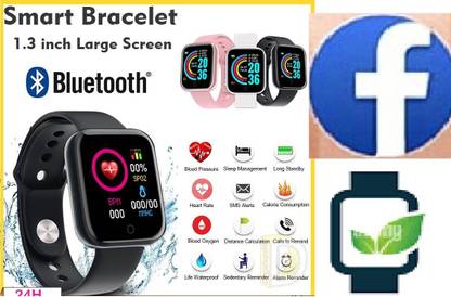 Stybits AO77(D20) PRO MULTI FACES STEP COUNTSMART WATCH BLACK(PACK OF 1) Smartwatch