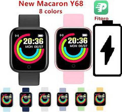 Bashaam y567(D20) yAX HEART RATE TRACKER BLUETOOTH SyART WATCH BLACK(PACK OF 1) Smartwatch