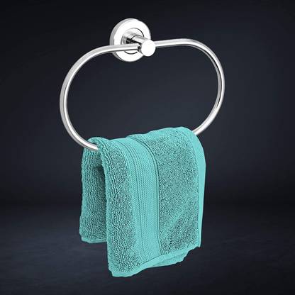 HOME13 304 Stainless Steel Towel Ring/ Oval Holder /Napkin Ring/Bathroom Set of 1 Silver Towel Holder