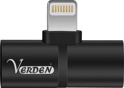verden N41 iPhone Audio & Charging Connector with Dual Connectivity Feature USB Adapter