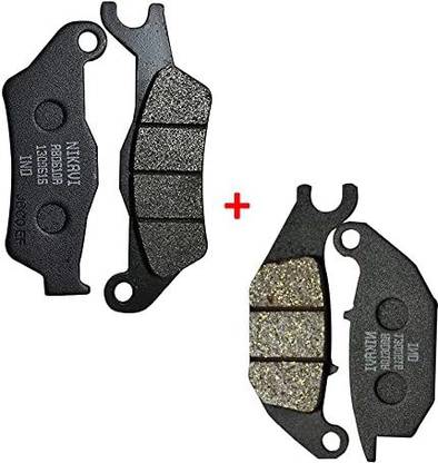 nikavi DP2+DP8 Front and Rear Disc Pad Compatible for Xpulse 200 / Xtreme 200S/Karizma Vehicle Disc Pad