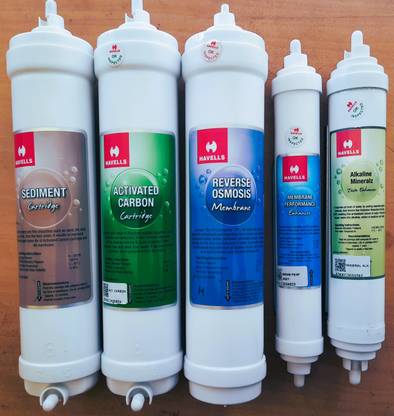 HAVELLS Filter Kit (ALK Kit)For PRO ALKALINE,MAX ALKALINE,FAB ALKALINE,DIGIPLUS ALKALINE Solid Filter Cartridge