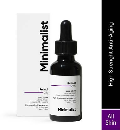 Minimalist Retinol 1% Anti Aging High-strength Formula For Fine Lines & Wrinkles