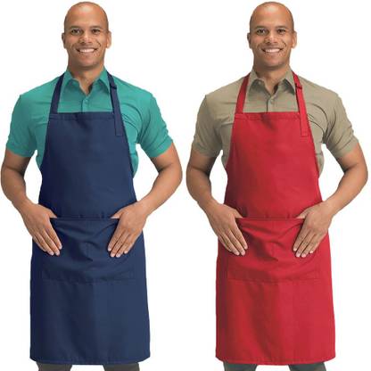 Blackpoll Polyester Home Use Apron - Free Size