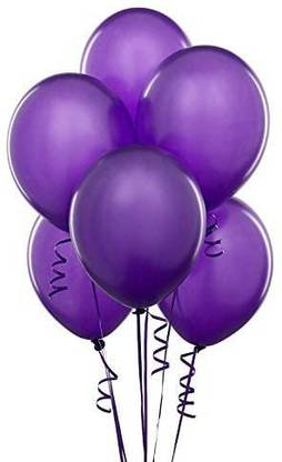 lalantopparties Solid Colour Balloon Plain Solid Finish Balloon For Birthday, Anniversary Balloon