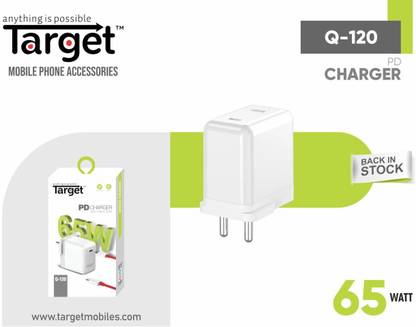 Target Wall Charger for Mobile with Detachable Cable