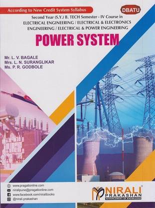 POWER SYSTEM - DBATU (Second Year SY B.Tech Semester 4 - Electrical / Electrical & Electronics / Electrical & Power Engineering)