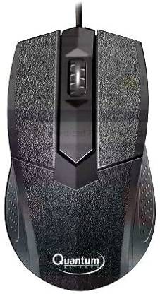 QUANTUM QHM224D (10 Units Pack)/ 1000 DPI Wired Ambidextrous Optical Mouse