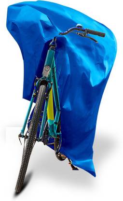 TUFFPAULIN Universal Cycle Cover, Cycle Wrap, Durable, UV Resistant, 100% Waterproof - Blue Bicycle Cover Free Size