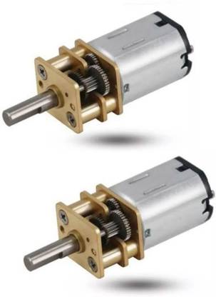 CyberSupreme N20 3.7V - 6V Micro Gear Reduction DC Motor with 30:1 Metal Gearbox P2 Motor Control Electronic Hobby Kit