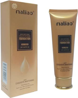 maliao Age Defying Color Intense Foundation Oil Free Foundation Natural Beige Foundation