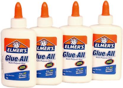 Elmer's All Multi-Purpose White Glue 120 Ml - Pack Of 4 Glue